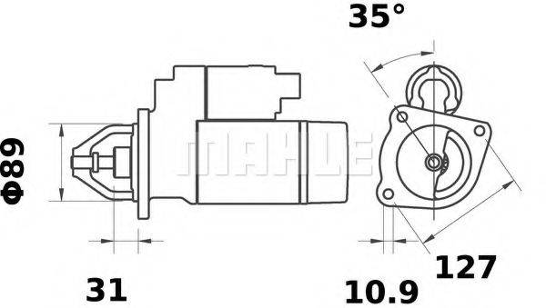 HELLA CS 1530 Стартер