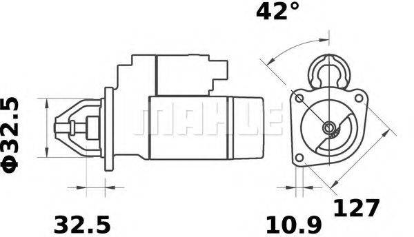 MAHLE ORIGINAL MS 395