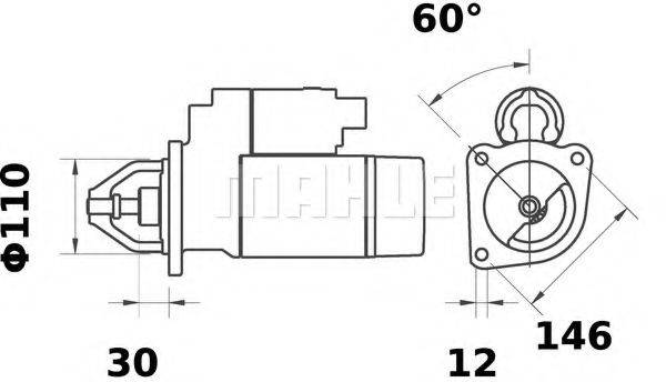 MAHLE ORIGINAL MS 387