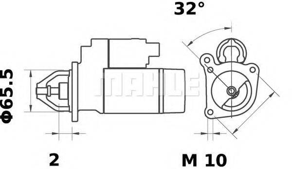 MAHLE ORIGINAL MS 375
