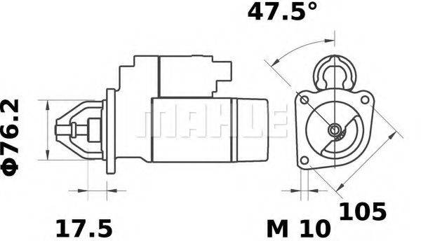 MAHLE ORIGINAL MS 378