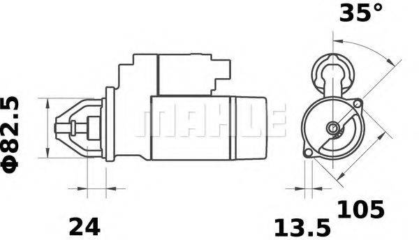 MAHLE ORIGINAL MS 354