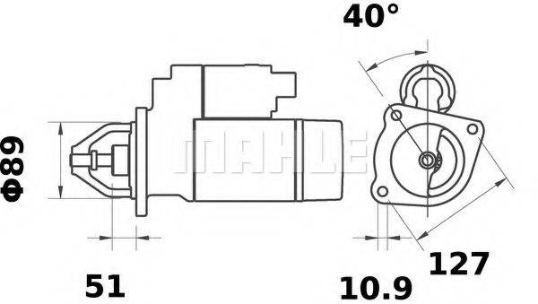 MAHLE ORIGINAL MS 319