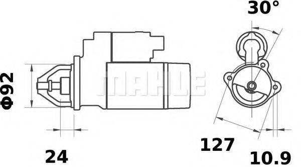MAHLE ORIGINAL MS 318