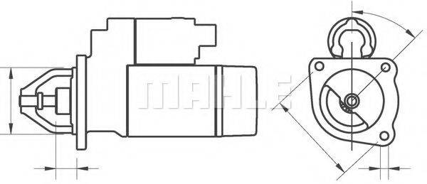 CASE IH 87577368 Стартер