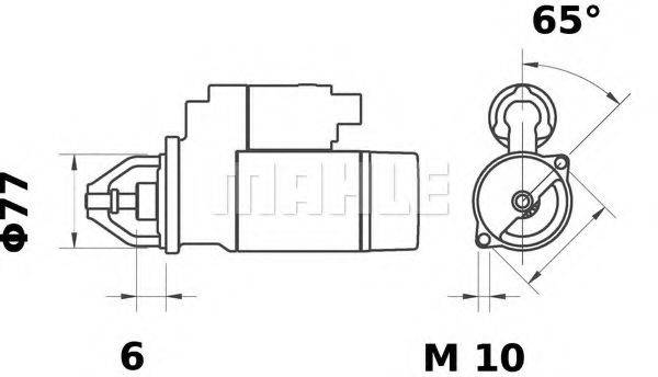 MAHLE ORIGINAL MS 233