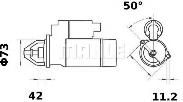 MAHLE ORIGINAL MS 172
