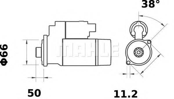 MAHLE ORIGINAL MS 125