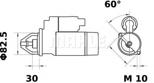 MAHLE ORIGINAL MS 127