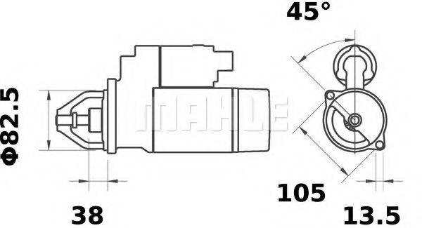 MAHLE ORIGINAL MS 89