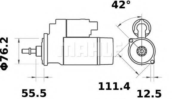 MAHLE ORIGINAL MS 81