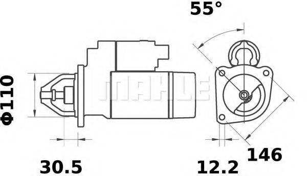 SPERRY NEW HOLLAND 829 807 57 Стартер