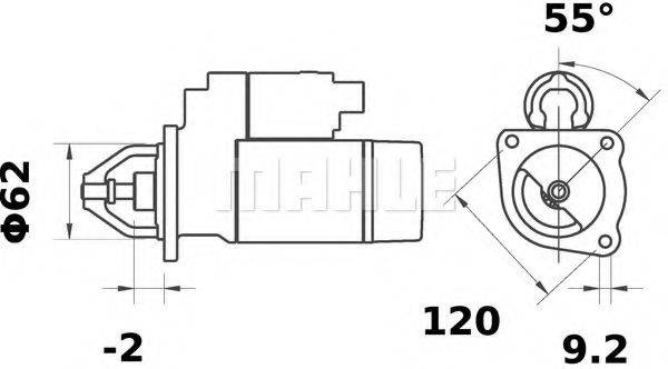 MAHLE ORIGINAL MS 40