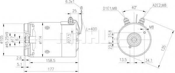 MAHLE ORIGINAL MM 191