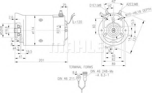 MAHLE ORIGINAL MM 159