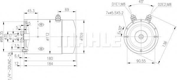 MAHLE ORIGINAL MM 88
