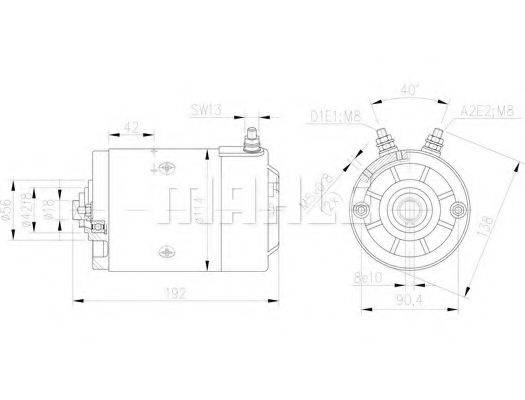 MAHLE ORIGINAL MM 62