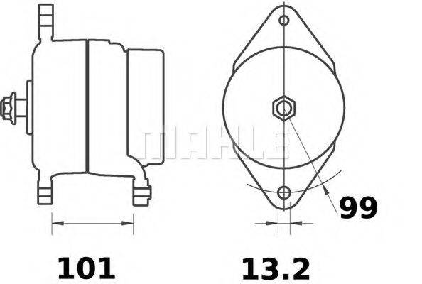 MAHLE ORIGINAL MG 575