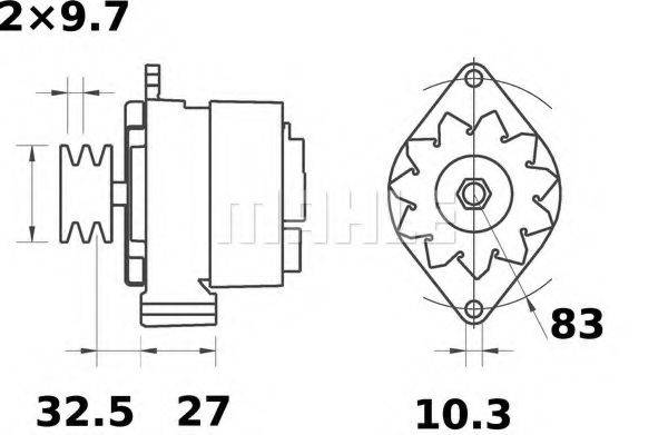 MAHLE ORIGINAL MG 530