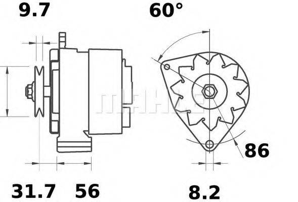 MAHLE ORIGINAL MG 531
