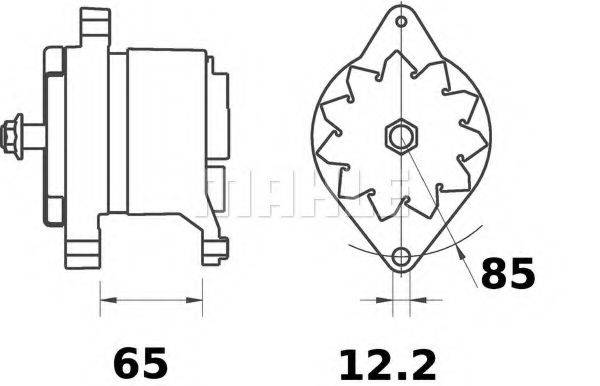 MAHLE ORIGINAL MG 516