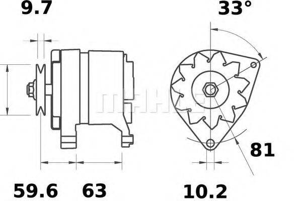 MAHLE ORIGINAL MG 510