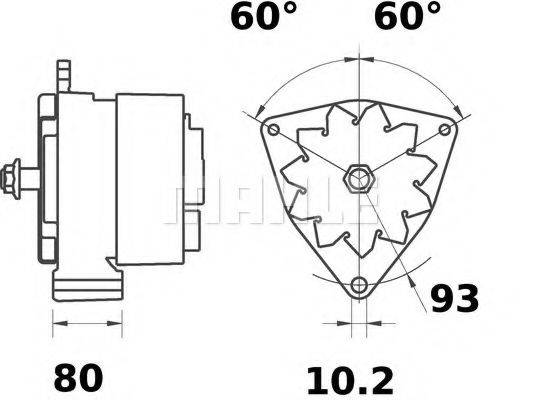 MAHLE ORIGINAL MG 493