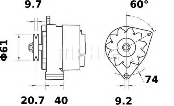DUCELLIER 7542 Генератор