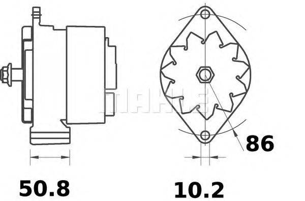 MAHLE ORIGINAL MG 477
