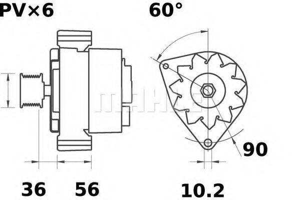 MAHLE ORIGINAL MG 459
