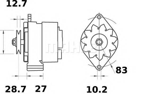 MAHLE ORIGINAL MG 462