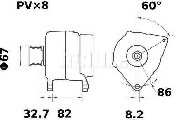 MAHLE ORIGINAL MG 443