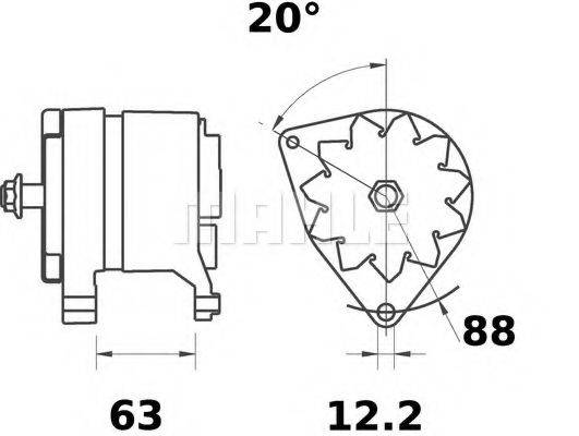 MAHLE ORIGINAL MG 446