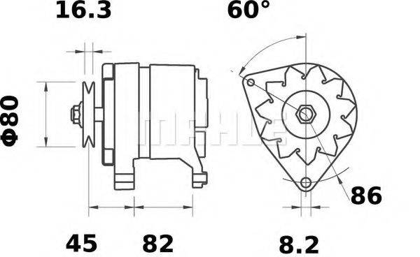 MAHLE ORIGINAL MG 424