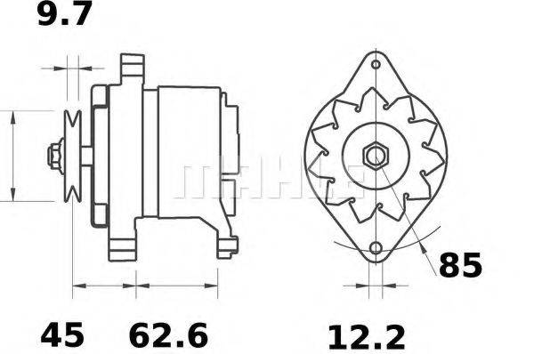 MAHLE ORIGINAL MG 399