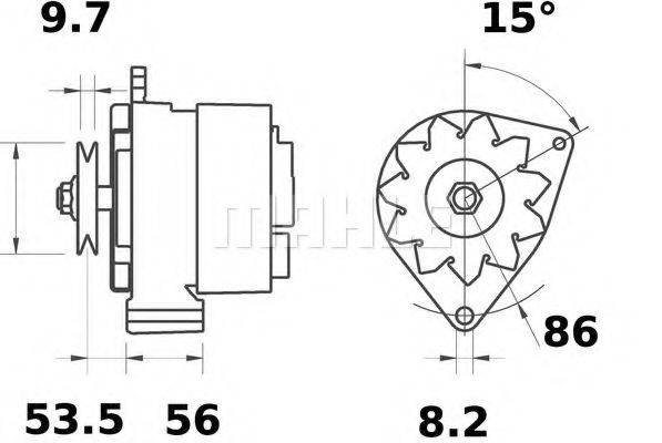 MAHLE ORIGINAL MG 380
