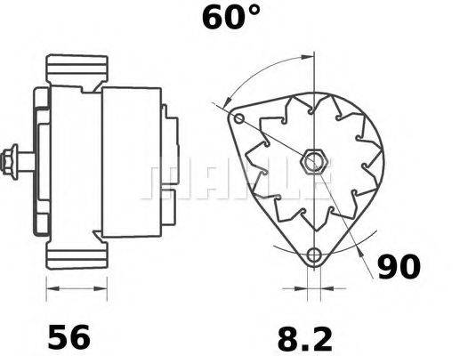 MAHLE ORIGINAL MG 384