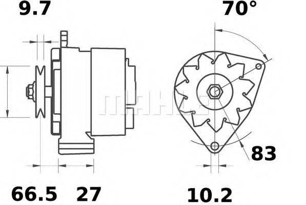 MAHLE ORIGINAL MG 374
