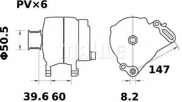MAHLE ORIGINAL MG 367