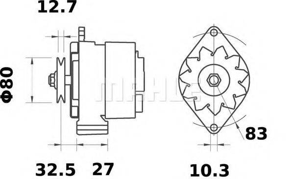 MAHLE ORIGINAL MG 272