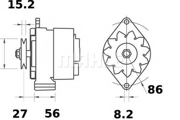 MAHLE ORIGINAL MG 277