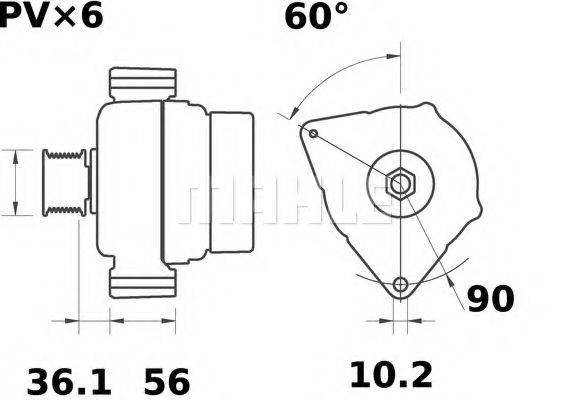 MAHLE ORIGINAL MG 248
