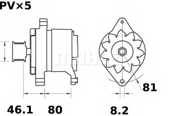 MAHLE ORIGINAL MG 250