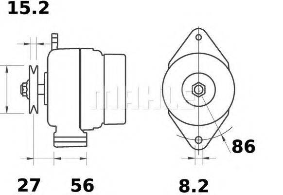 MAHLE ORIGINAL MG 251