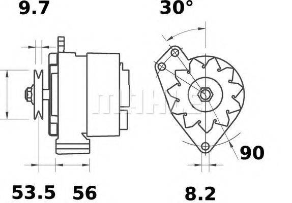 MAHLE ORIGINAL MG 193