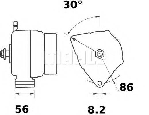 MAHLE ORIGINAL MG 177