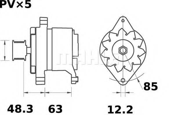 MAHLE ORIGINAL MG 99