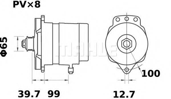 NEW HOLLAND 86529327 Генератор