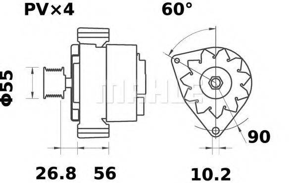 CLAAS 0011225650 Генератор