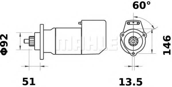 MAHLE ORIGINAL MS 568